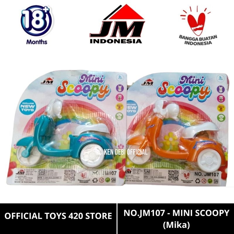 420TOYS - Mainan Anak New Mini Scoopy No.JM107