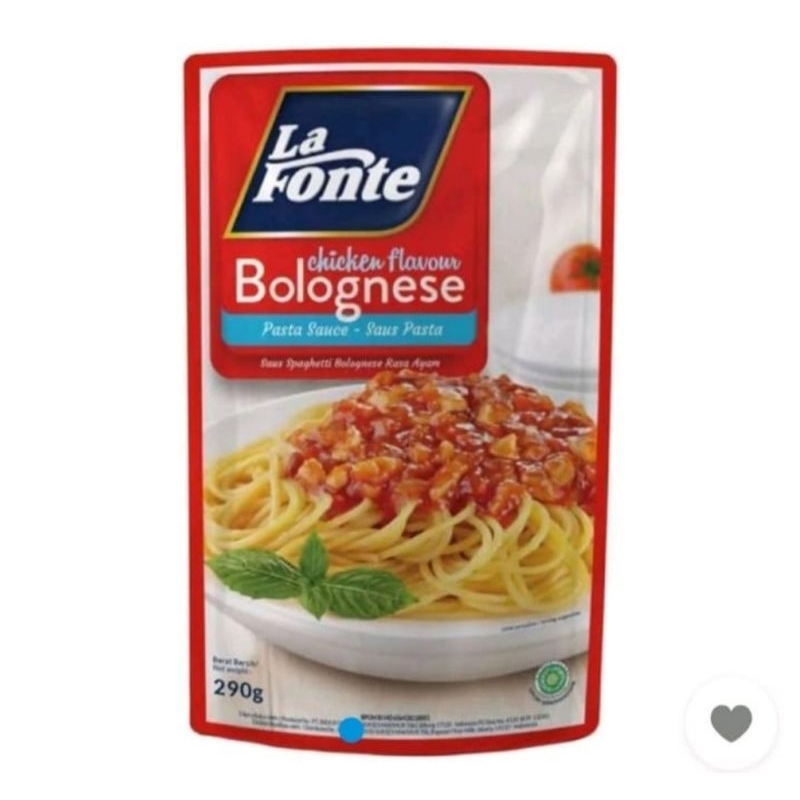 

La Fonte Saus Pasta Chicken Bolognese 290 gr