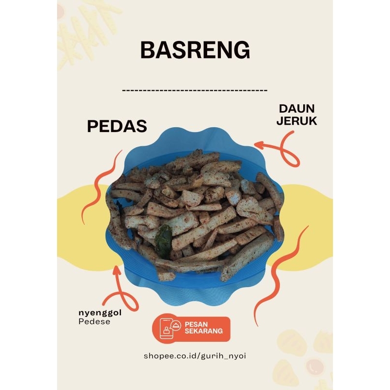 

BASRENG PEDAS DAUN JERUK