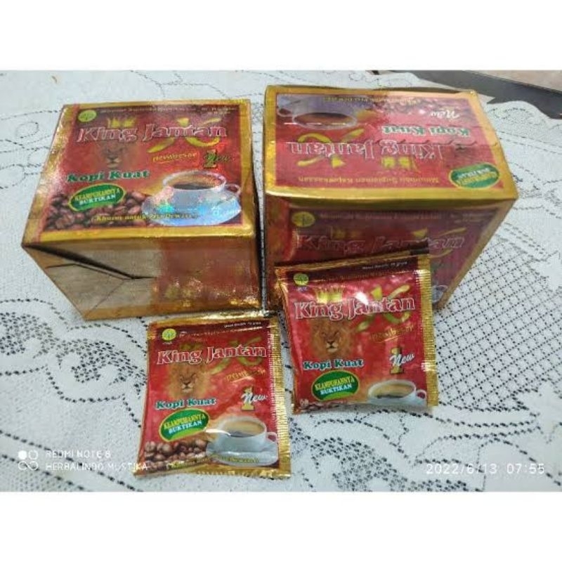 kopi suplemen penunjang setamina pria dewasa KING JANTAN