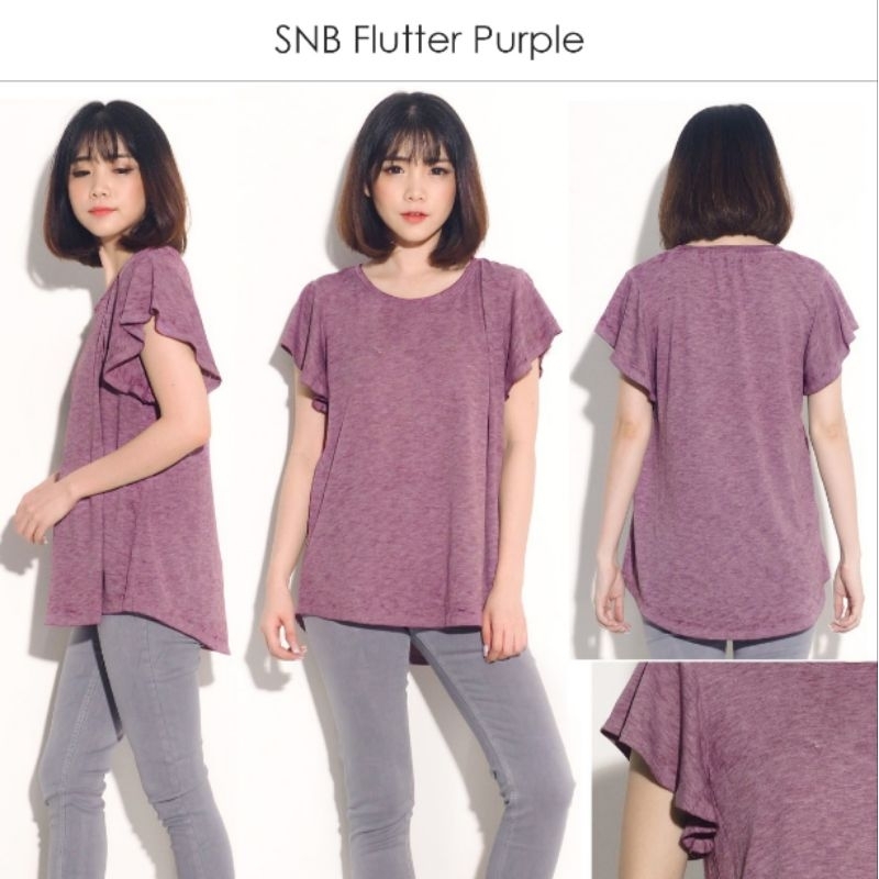 FLUTTER BIG SIZE BLOUSE