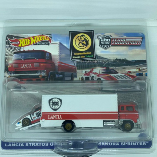 Hotwheels Team Transport Lancia Stratos Sakura