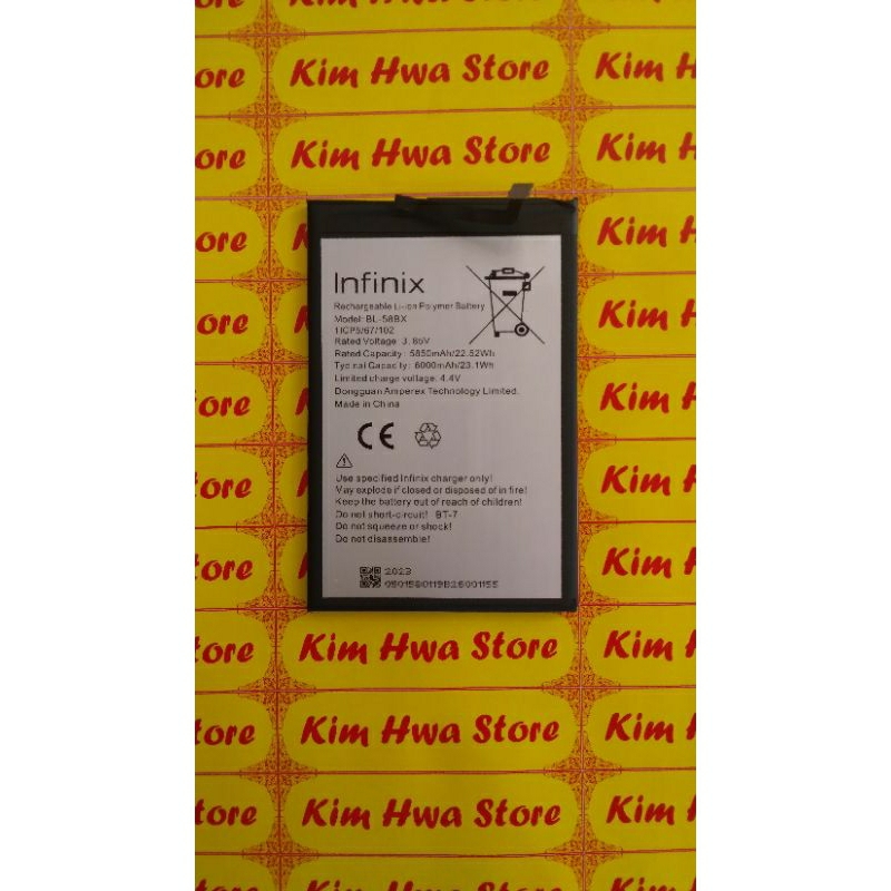 batrei infinix BL-58BX / Batrei infinix hot 9 play