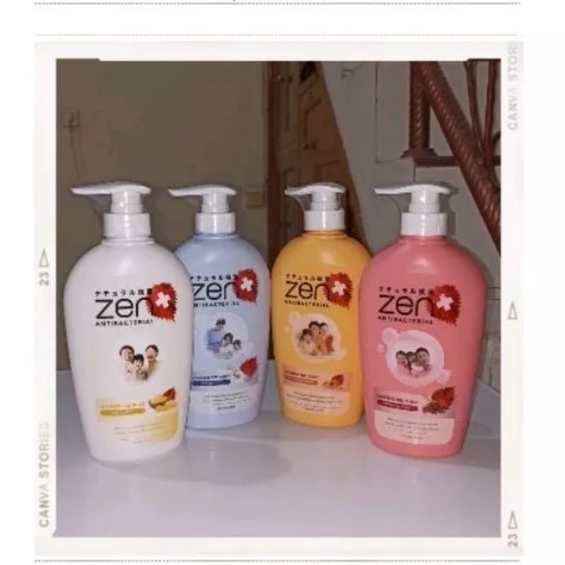 Zen sabun cair promo sabun Zen cair antibacterial Zen 480ml botol
