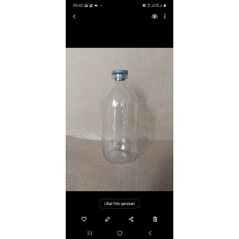 Botol kaca susu 500 ml