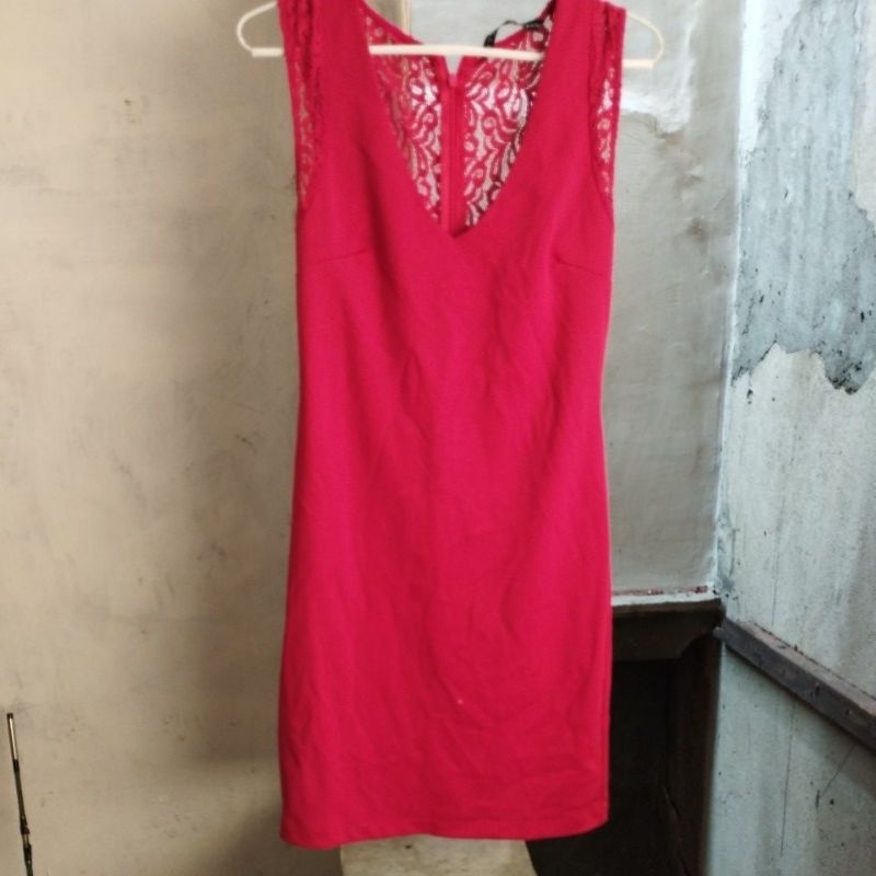 gaun dress brokat /dress brokat
