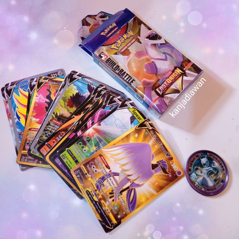 Kartu Pokemon Battle Card 1 box Lost Origin Pokemon Card Set