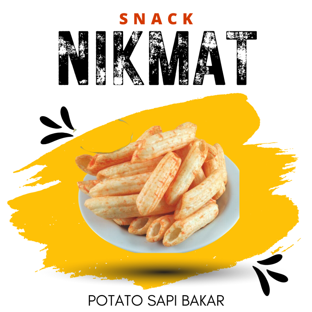 

[SNACK NIKMAT] Potato Kikori / Potato Asin Balado / Snack Cemilan Makanan Ringan / Camilan Gurih Asin Balado