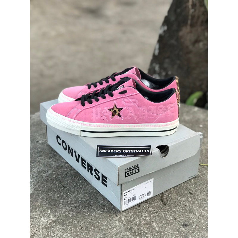 CONVERSE ONE STAR PRO X SEAN PABLO PINK ORIGINAL 100% RESMI PT MAP