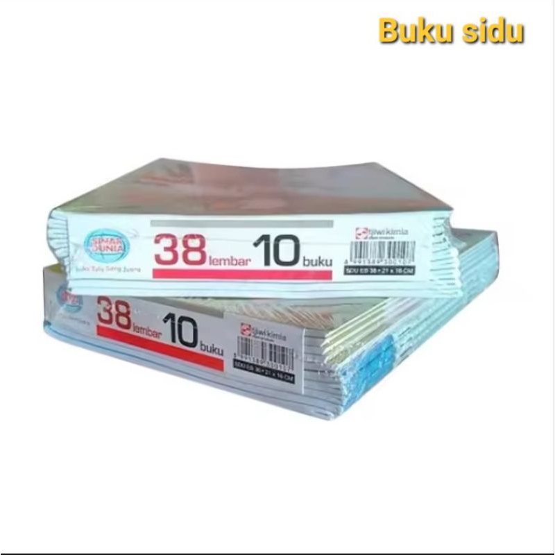 

BUKU TULIS SIDU ISI 38 LEMBAR/BUKU TULIS SINAR DUNIA