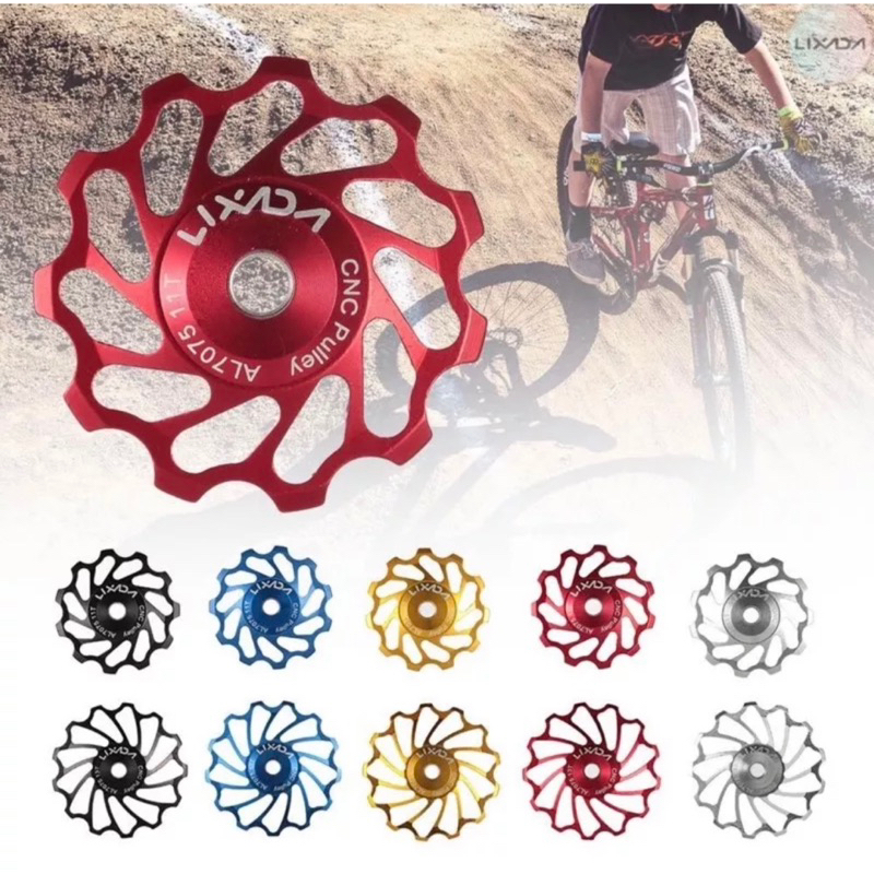 Pulley Lixada 13T cnc pulley alumunium Ceramic