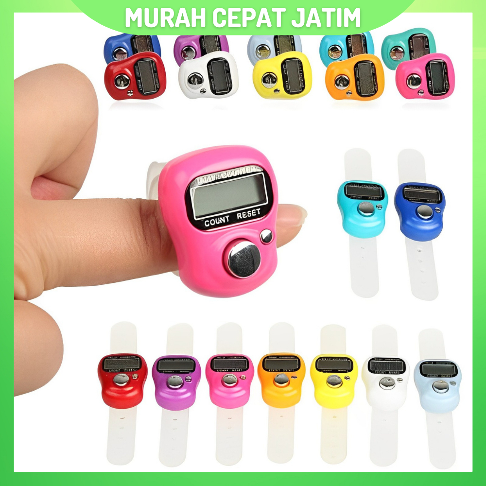 

Tally counter penghitung digital tasbih jari led oleh oleh haji