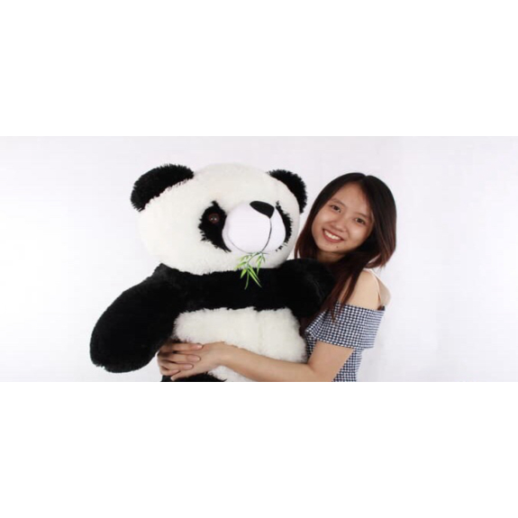 

jumbo Hadiah meter 1 Boneka wisuda Unik Murah ulang tahun panda