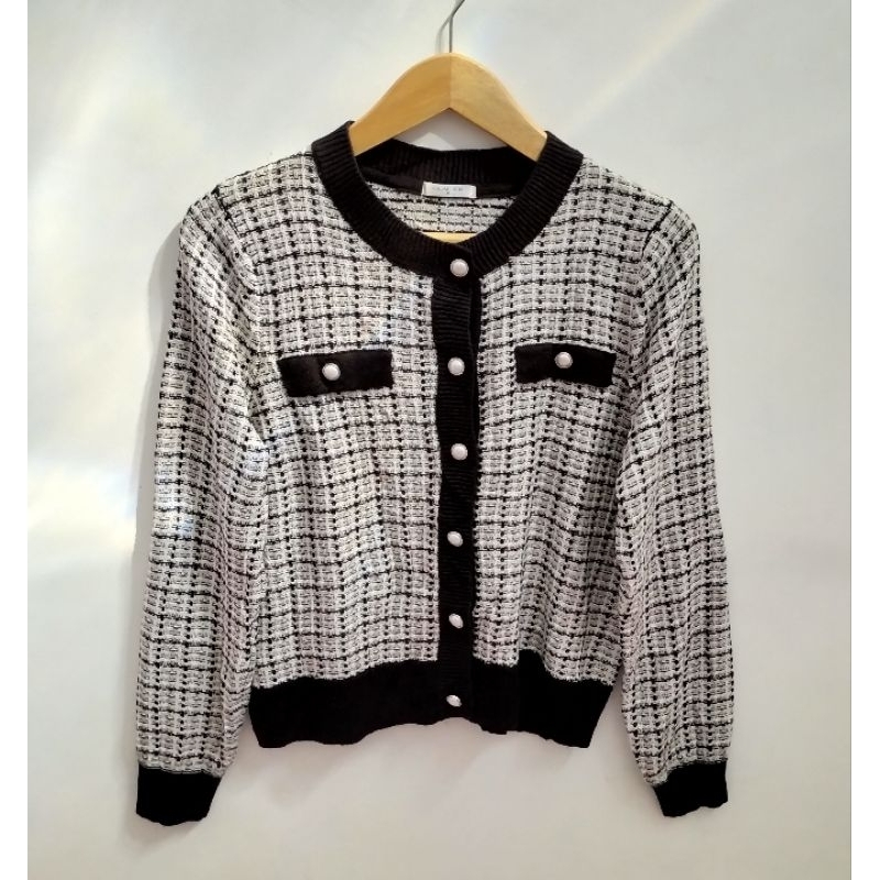 Cardigan Tweed Monogram By Glacier