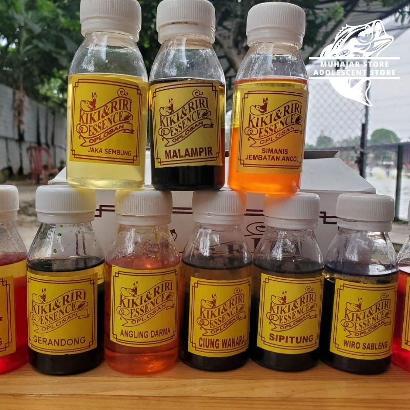 Essen kiki riri oplosan 60ml umpan ikan