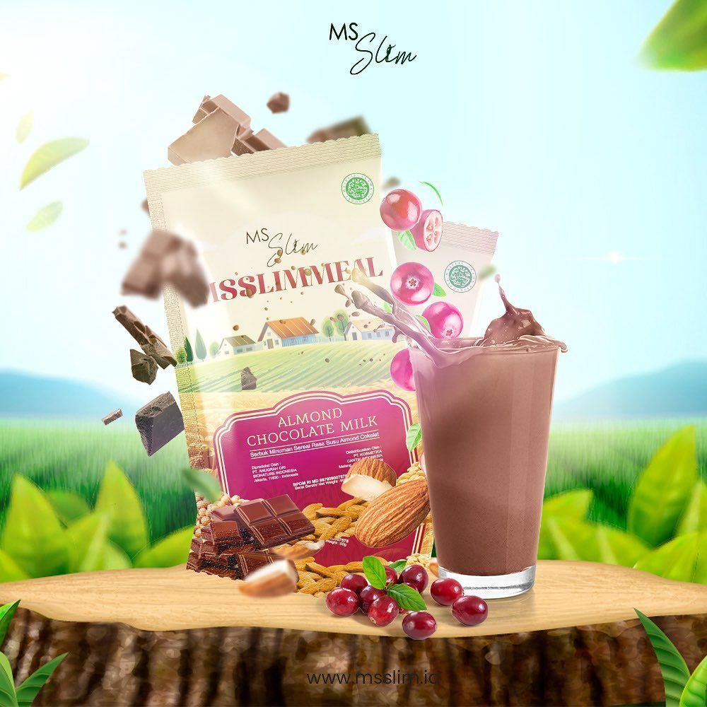 

❤ CESSHOP ❤ MS GLOW MSSLIM MEAL | RASA COKLAT