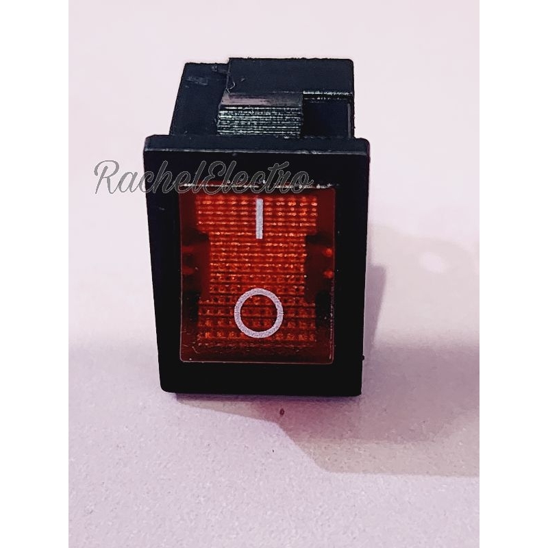 Rocker Lampu Saklar Lampu 4P Kecil Sakelar 4 Pin Lampu Push ONOFF Switch ON OFF Saklar 4Pin Saklar K