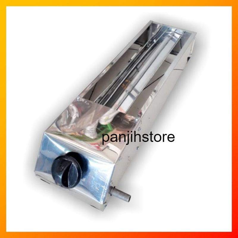 Panggangan Sate Kompor Bakaran Sosis Ikan Ayam Ukuran 30cm stainless
