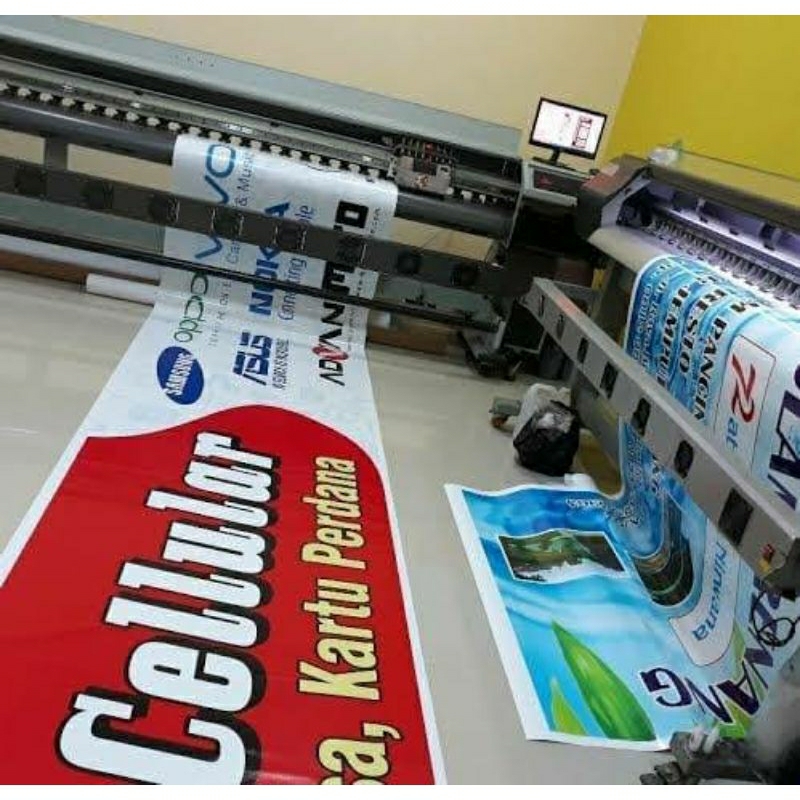 Cetak banner spanduk per meter free desain