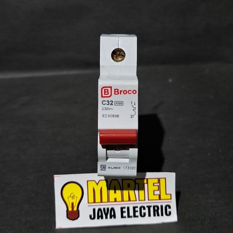 Mcb broco 1 phase 32A