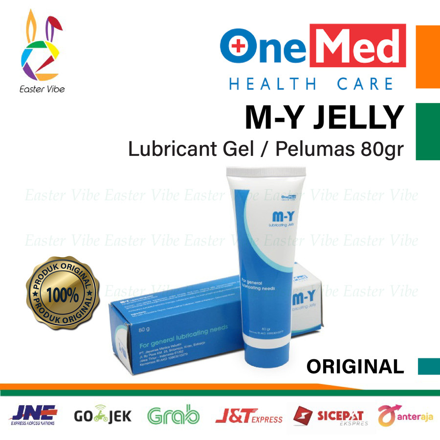 ONEMED MY JELLY LUBRICANT GEL PELUMAS PASANG KATETER