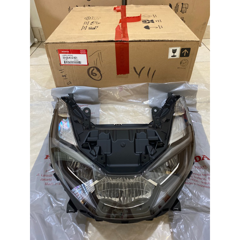 REFLEKTOR LAMPU DEPAN K1Z PCX 160 ORIGINAL ORI ASLI AHM 33100-K1Z-N21