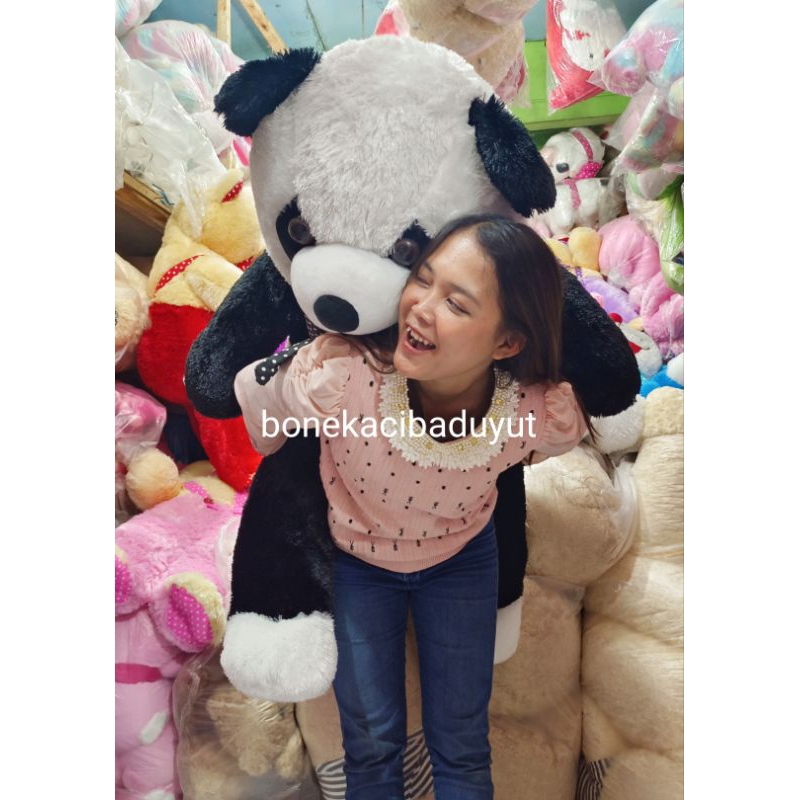 Boneka Panda super Jumbo 1,2 Meter Bagus