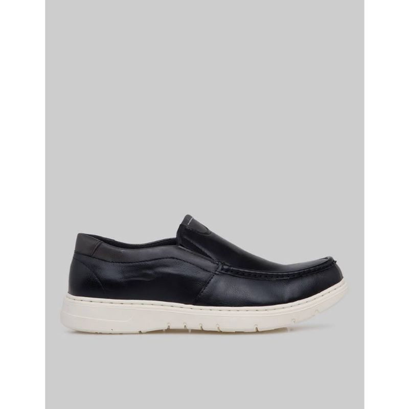 COLE GRADE B - slip on leather sepatu pria