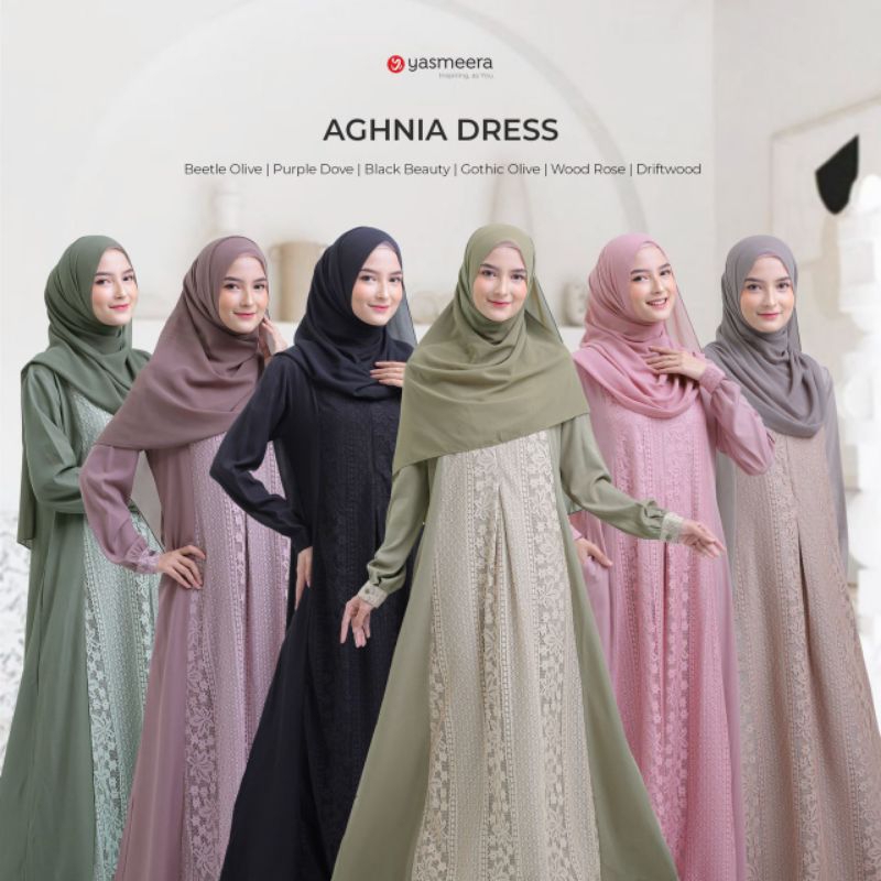GAMIS DRESS AGHNIA BY YASMEERA