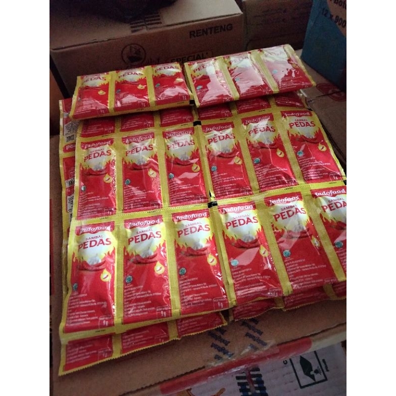 

Promo Caos Indofood renteng kemasan 9r sachet isi 36 perenteng