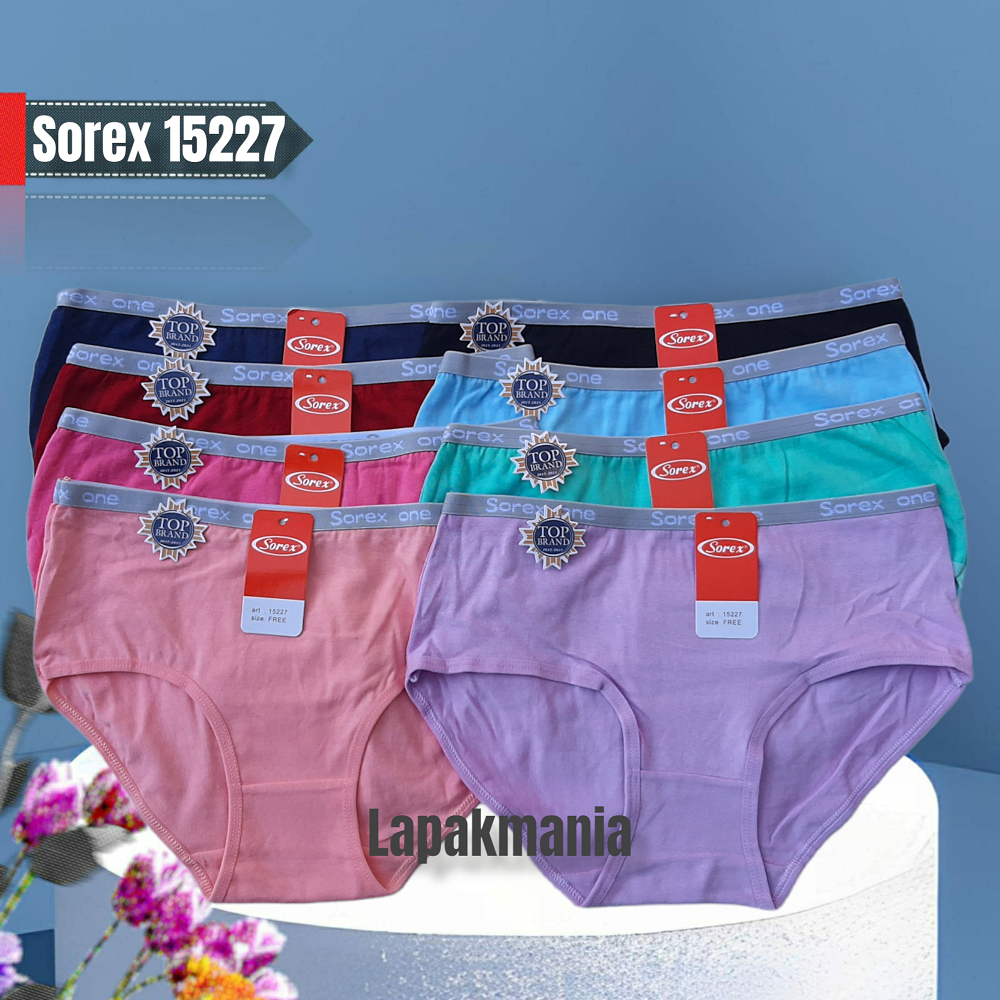 CD Sorex Lusinan Celana Dalam Wanita Remaja ABG Sorex 15227 Free Size Katun