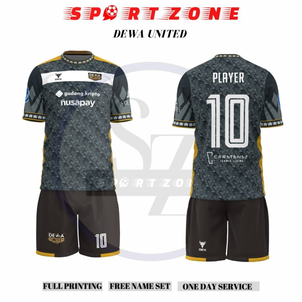 Jersey baju bola Dewa United musim 2023 2024 premium