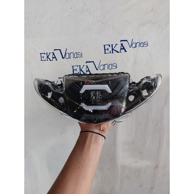 LAMPU DEPAN VEGA R NEW COSTUME DAYMAKER