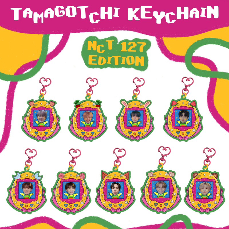 Tamagotchi Keychain NCT 127