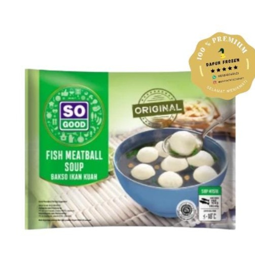 

So Good Bakso Ikan 120 gr