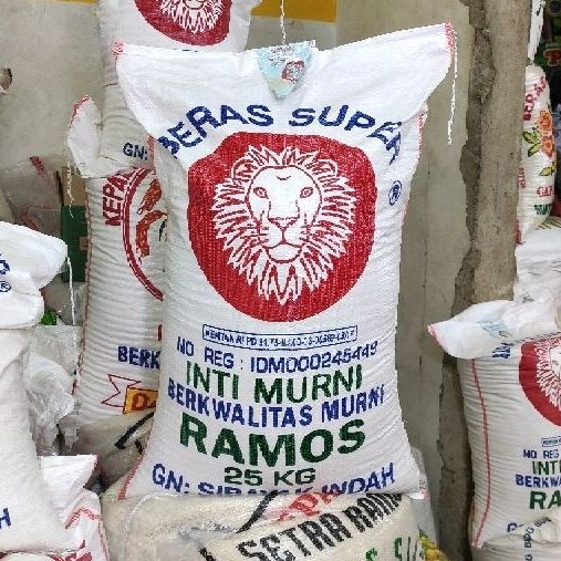 

Beras Kepala Singa Merah Super Ramos Inti Murni 25KG (Original 100%) (Kargo)