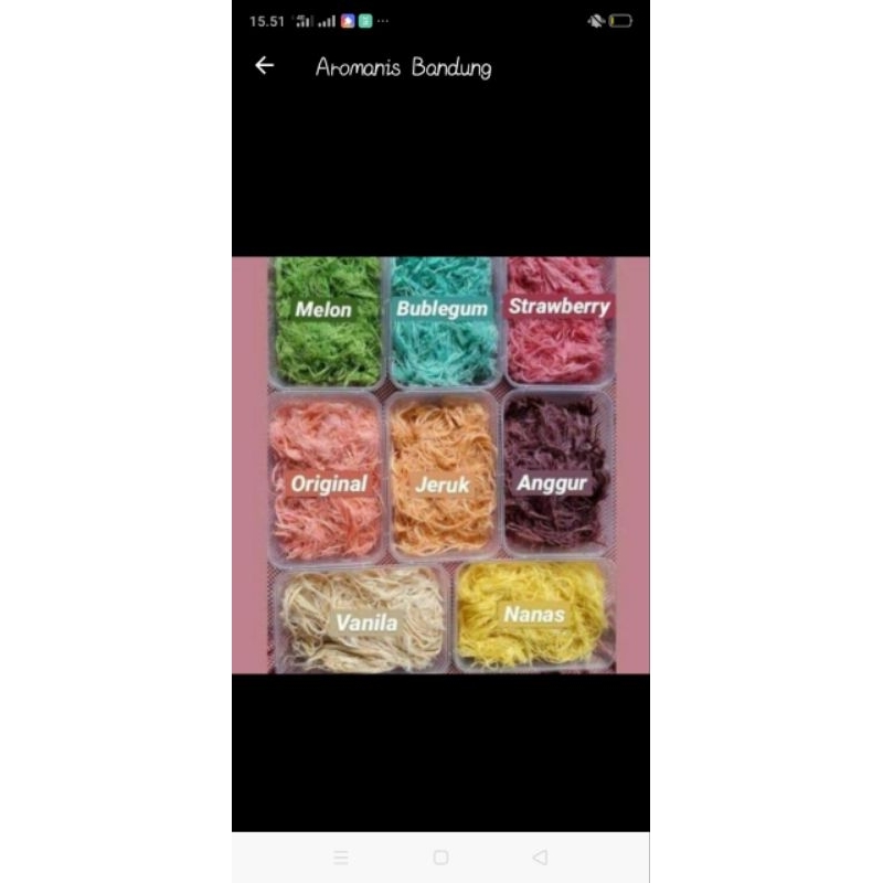 

Arumanis 100gr murah thinwol