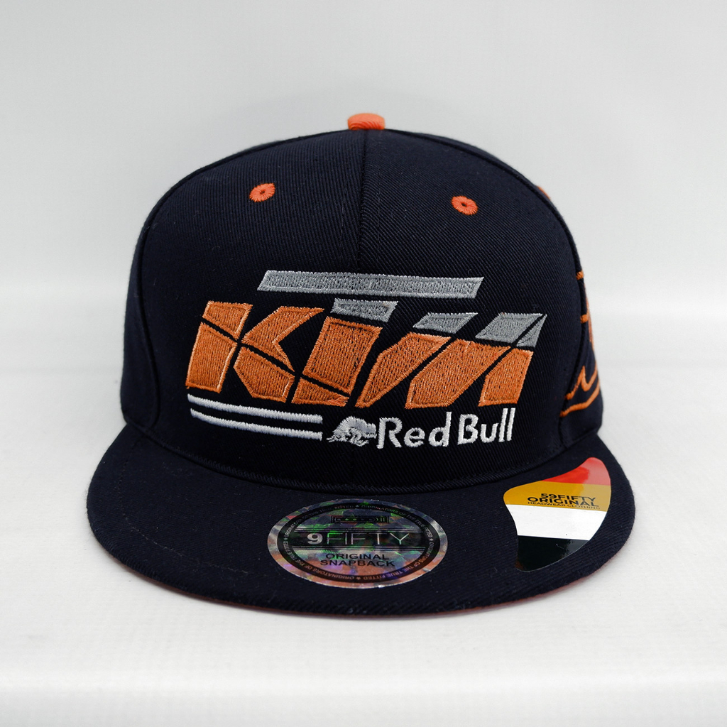 TOPI SNAPBACK KTM NATURE'S BAKERY RACING//TOPI SNAPBACK BORDIR TIMBUL//TOPI SNAPBACK RACING KTM.TOPI