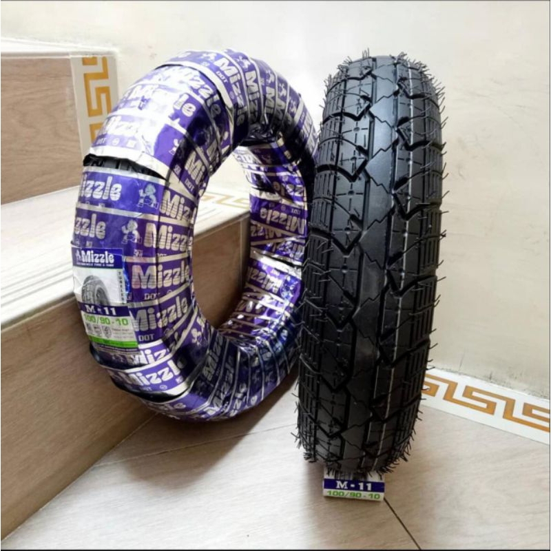 Ban Vespa Mizzle 100/90-10 M11 Vespa Piaggio Zip Tubeless