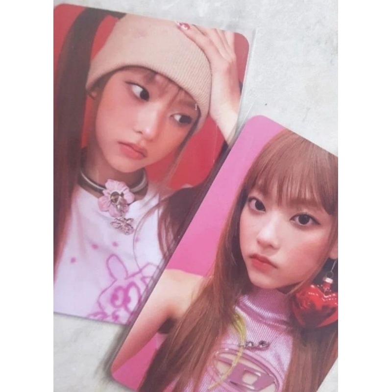 PHOTOCARD PC HAERIN NEWJEANS OMG WEVERSE