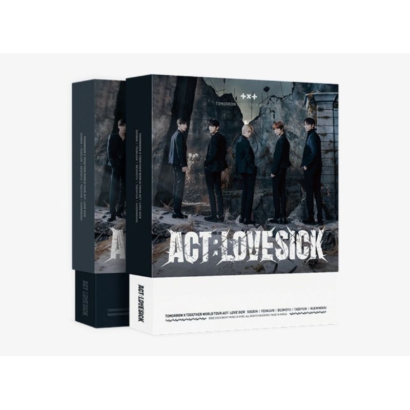 [CLEARANCE SALE] TXT WORLD TOUR ACTLOVESICK DVD/DIGICODE SET YEONJUN KAI