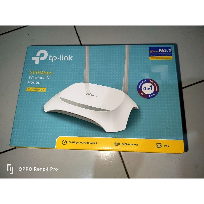 

Dus kotak Wi.Fi TpLink TL-WR840N full set original