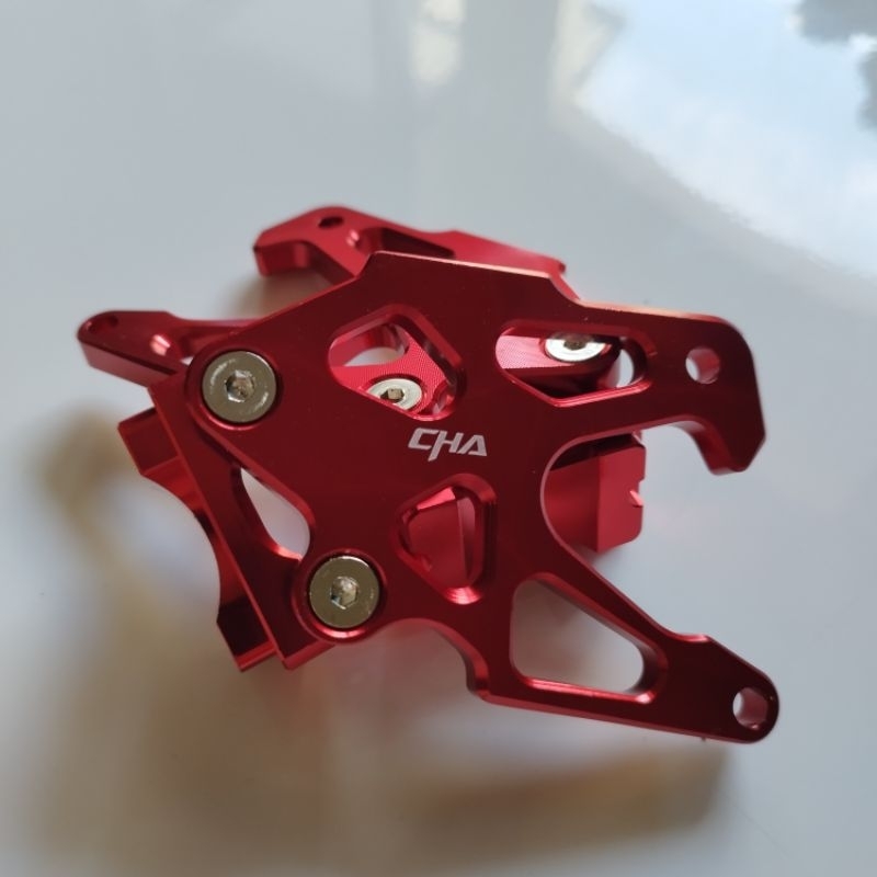 Stanhook Cakar Arm CNC Universal Merah Vixion Satria Fu CBR150R R25 Bebek Jupiter