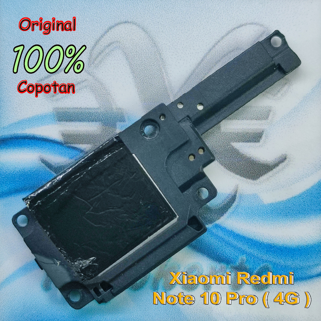 Xiaomi Redmi Note 10 Pro [4G] (2021) Speaker buzzer / musik tutup mesin bawah ori copotan | eXe Comp
