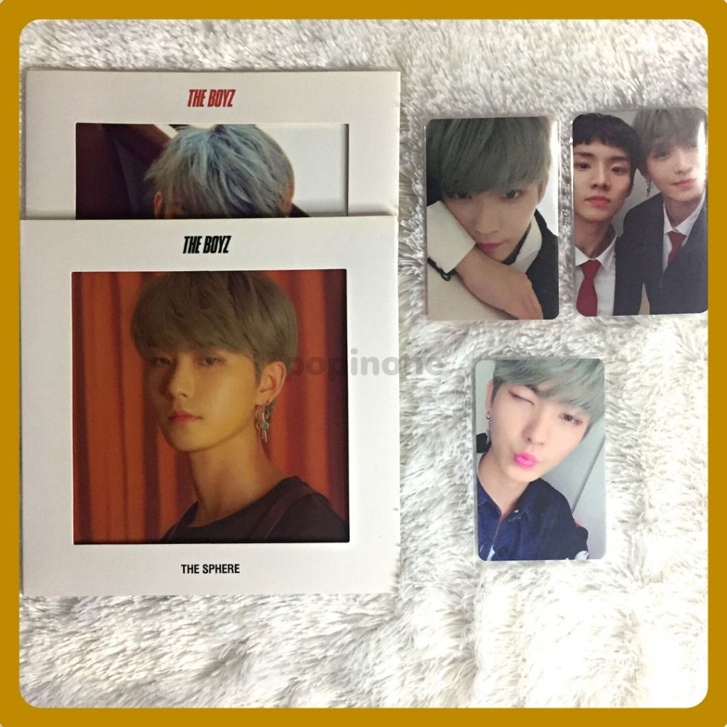 TAKE ALL PC PHOTOCARD HWALL Q CHANGMIN THE BOYZ THE SHPERE OFFICIAL
