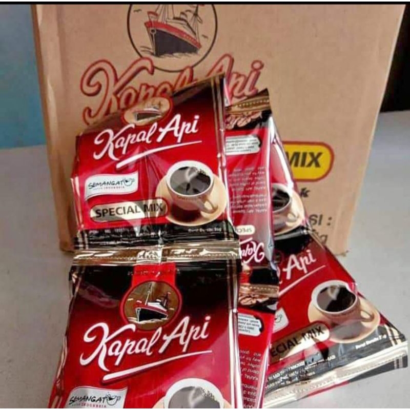 

kopi kapal api spesial mix renceng isi 10 saset
