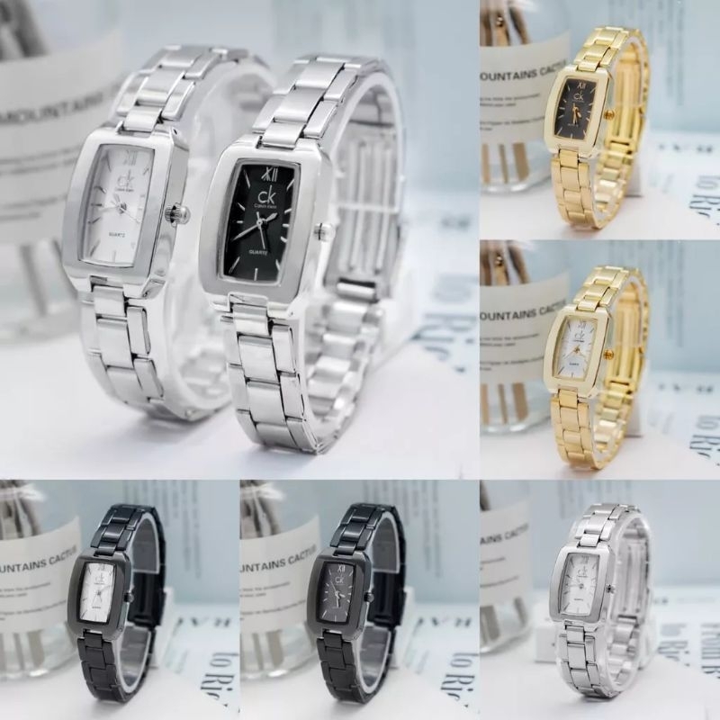 JAM TANGAN WANITA ANALOG RANTAI STAINLESS LTP 1165A