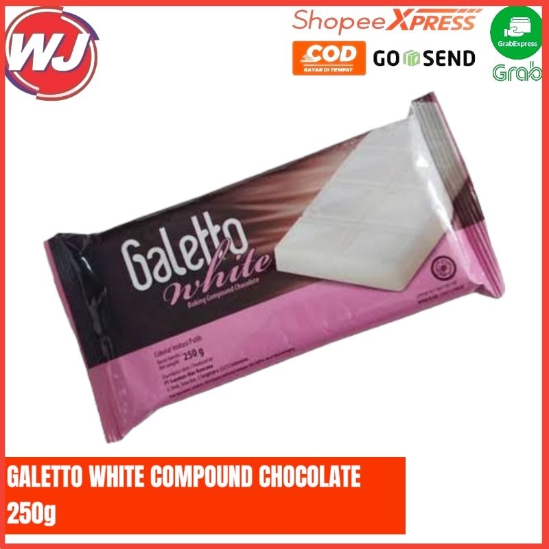 

GALETTO WHITE COMPOUND CHOCOLATE 250g