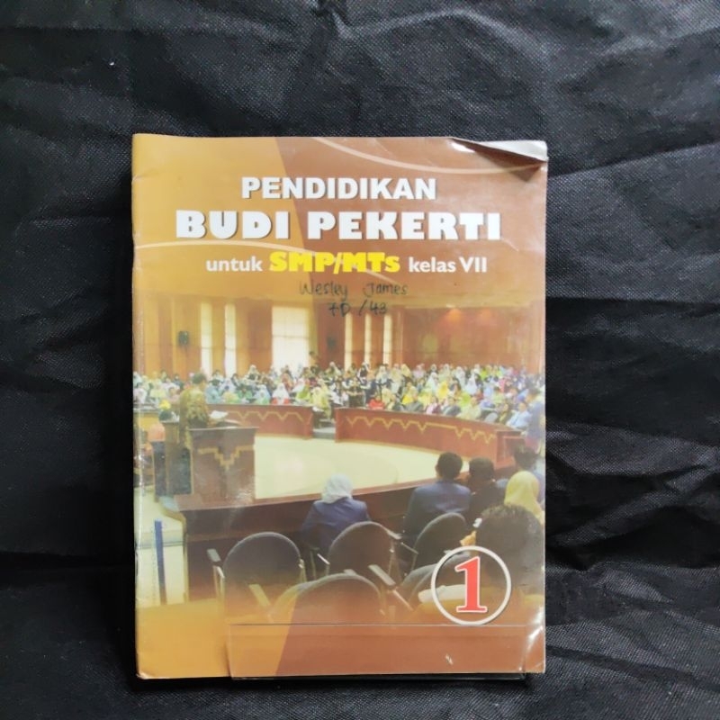 Buku Pendidikan Budi Pekerti kelas 7, VII, SMP, PT. Griya Widya Pustaka, Yani Sukardo, Suratman.