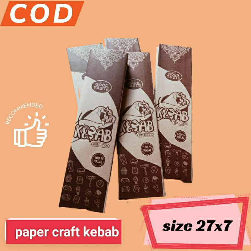 

100pcs bungkus kebab